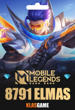 Mobile Legends: Bang Bang - 8791 Elmas